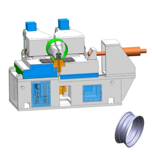 Machines de production de jantes en acier