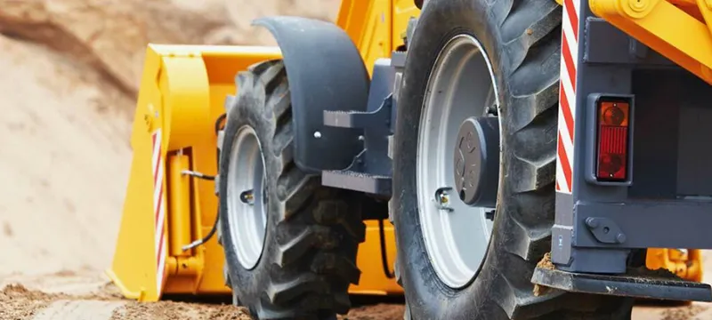 Roues d'engins de chantier